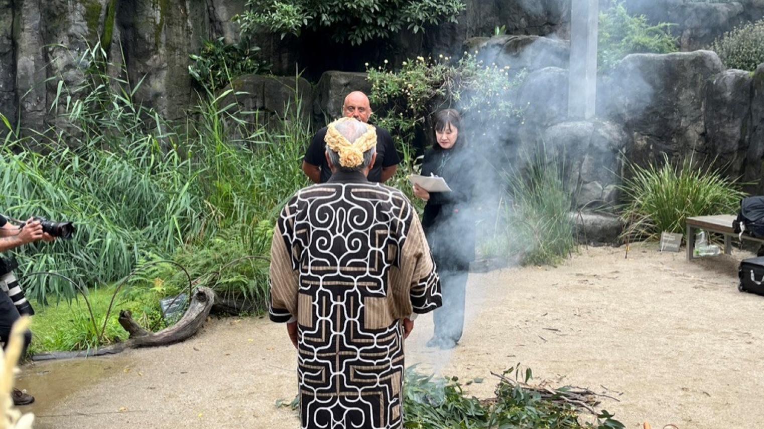The return of Ainu remains in Melbourne in 2023 (Photo Courtesy: Professor Kato)