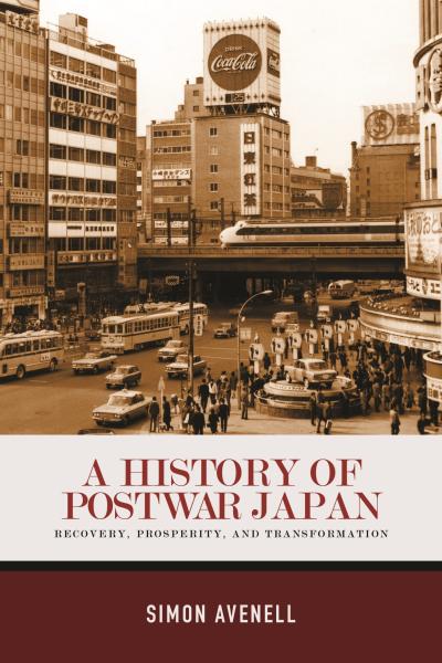 Book cover of "A History of Postwar Japan"